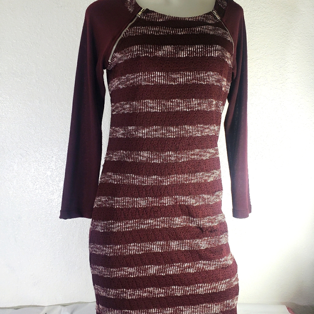Three Pink Hearts Body Con M